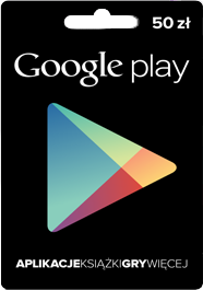 Kupon podarunkowy Google Play: 50zł, 100zł, 150zł